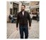 Cardigan homme WINCHESTER CAIMAN2N zippé noir : l'alliance parfaite de la laine et du style raffiné-5