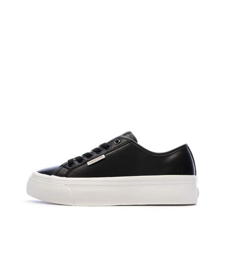 Baskets noir femme calvin klein jeans low pro cups