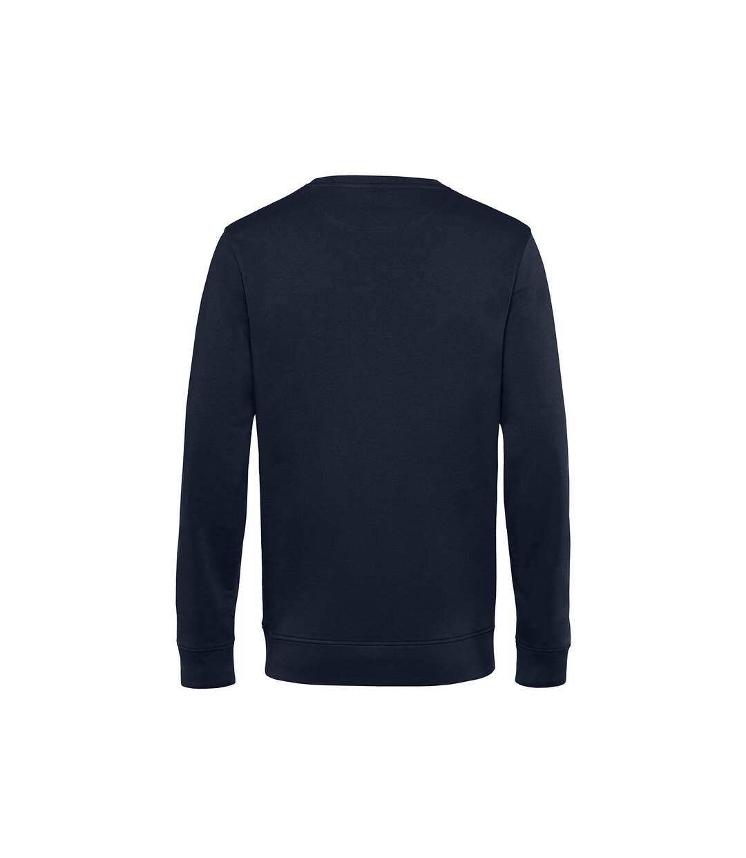 B&C Sweat organique à col ras du cou pour hommes (Bleu marine) - UTBC4691