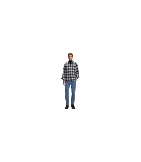 Mens Rickert Shirt Grey Boss