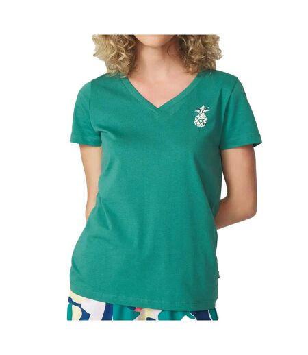 T-shirt vert femme tbs  cactus - l