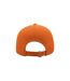 Atlantis Action 6 Panel Chino Baseball Cap (Pack of 2) (Orange) - UTAB428