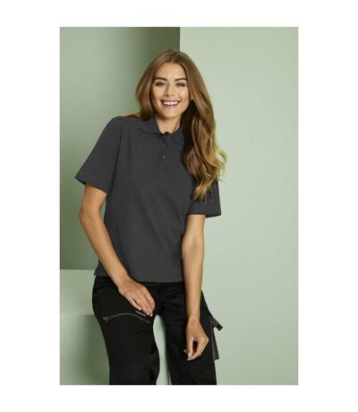 Polo Femme Gris Foncé James And Nicholson