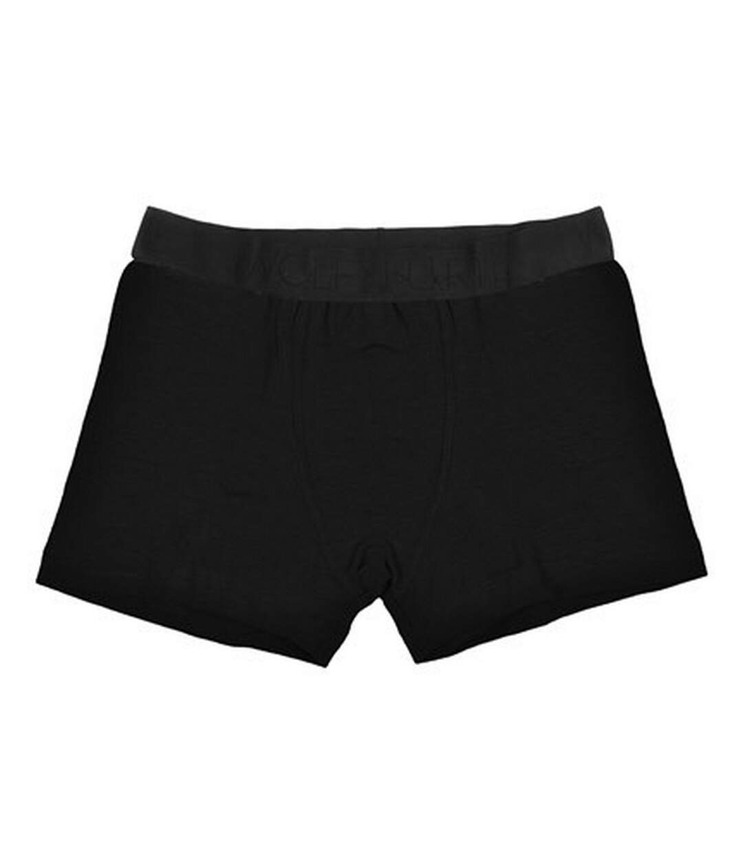 Boxers homme noir Wolf & Harte