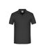 Polo Bio Workwear Homme Noir James And Nicholson-1
