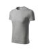 T-shirt Peak Homme Gris Malfini-3