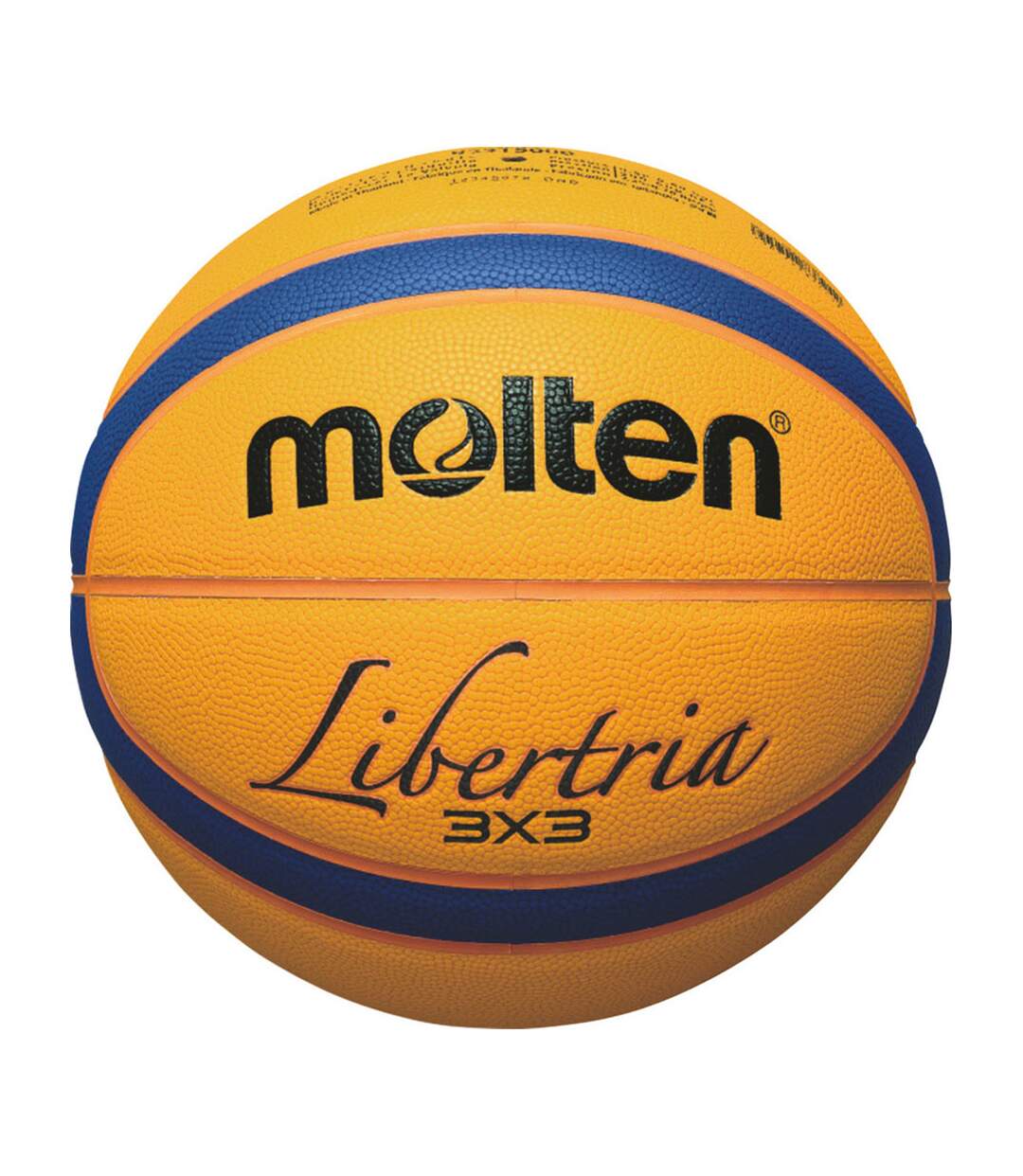 Ballon De Basket B33t5000 Fiba Taille 6 Jaune Molten-1