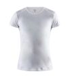 Craft Womens/Ladies ADV Essence Slim Short-Sleeved T-Shirt (White)