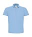 B&c Id.001 Polo À Manches Courtes Pour Hommes Bleu Clair B And C-2