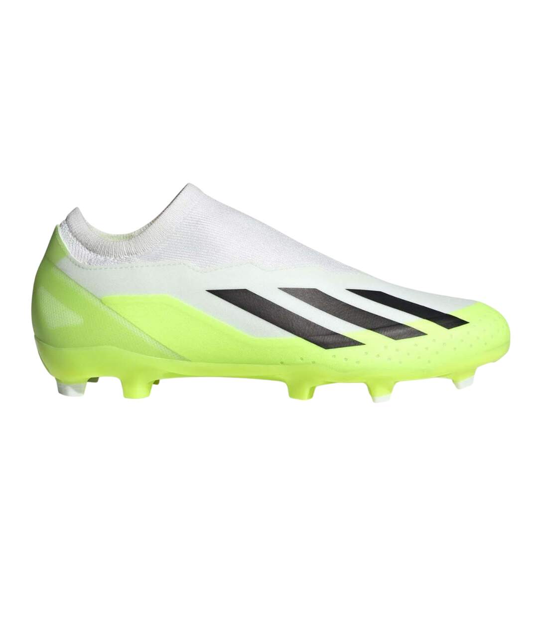 Chaussures De Foot Pour Terrain Ferme Crazyfast.3 Homme Blanc Noir Adidas-3