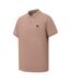 Mens Cotton Polo Shirt Dark Grey Pretty Green-3