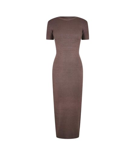 Robe Moulante Femme Marron Jack Wills