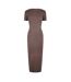 Robe Moulante Femme Marron Jack Wills-2