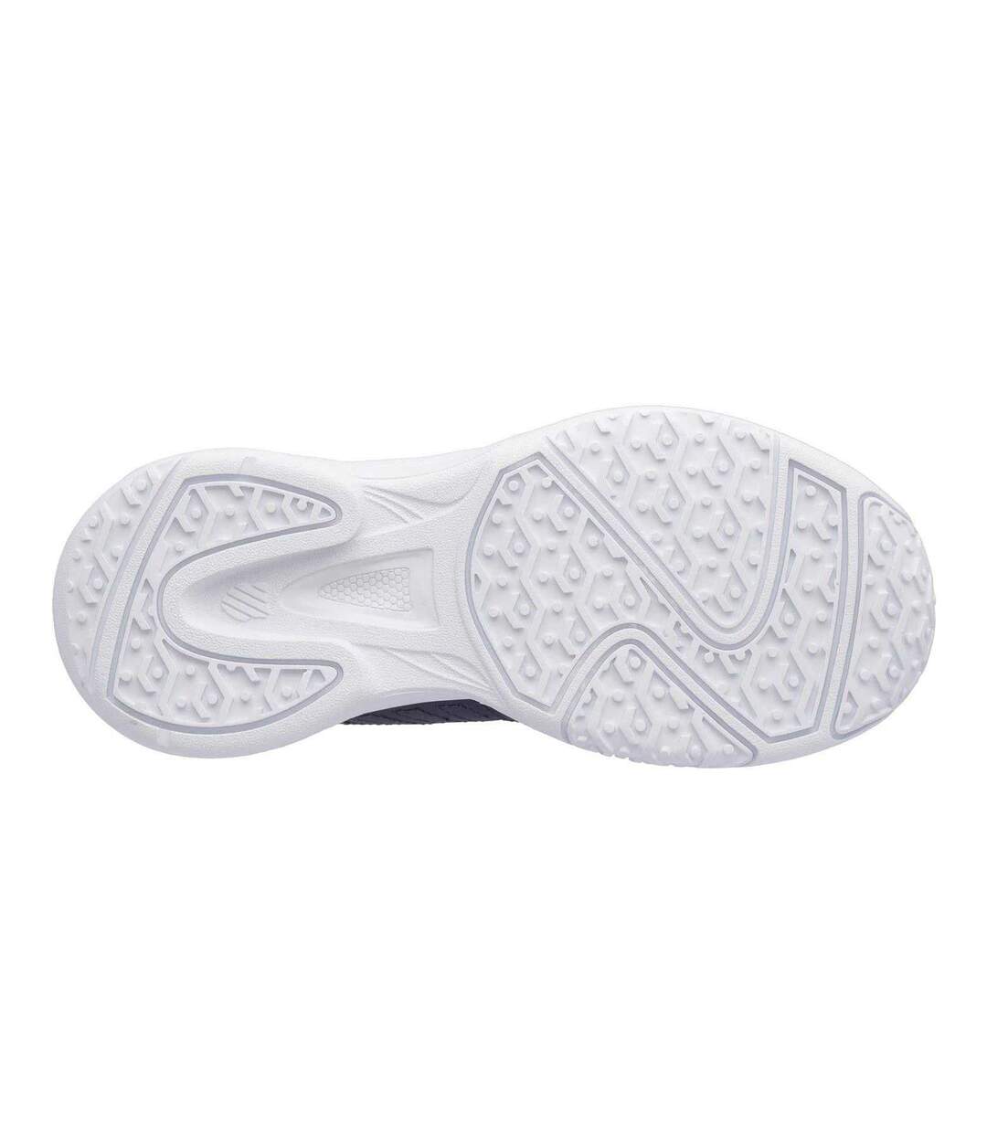 Chaussures De Tennis Court Express Omni Femme Gris Givré Pêche K-Swiss-4