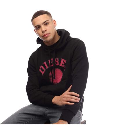 Mens S-ginn 9-d Hoodie Black Diesel
