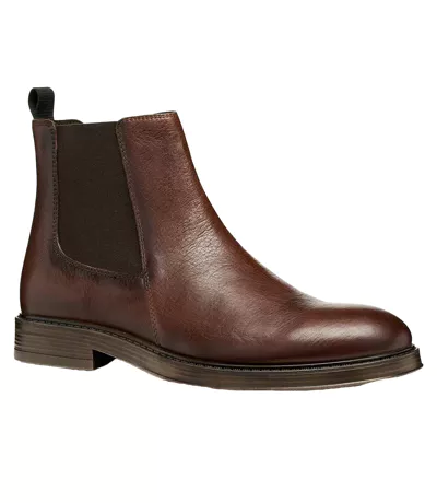 Bottines Henreys Homme Marron Clair Geox
