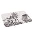 Tapis de Bain Imprimé Cocoty 45x75cm Noir & Blanc-1