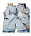 Sweat à capuche bleu homme kaporal salto-2