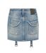 Mini Jupe Motif/style Cargo Femme Vieux Bleu Off-White-3