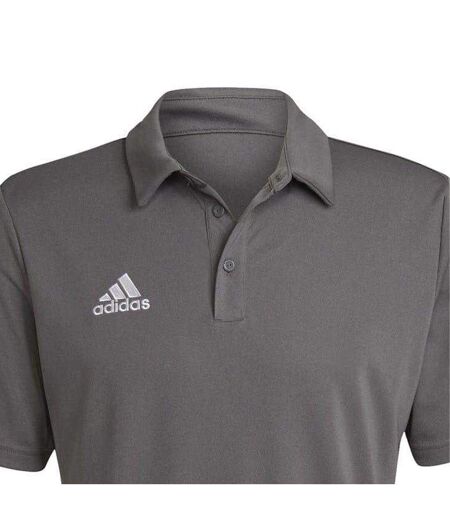 Mens Entrada 22 Polo Shirt Grey Adidas