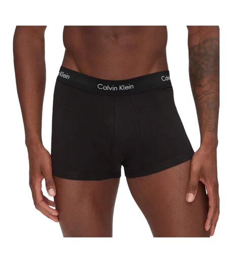 x3 boxers noir homme calvin klein jeans vxt - l