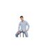 Mens Beasley Vertical Stripe Long-sleeved Shirt Navy White Peter Werth-1