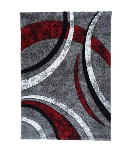 Tapis salon et chambre tissé motif géométrique PLATINO