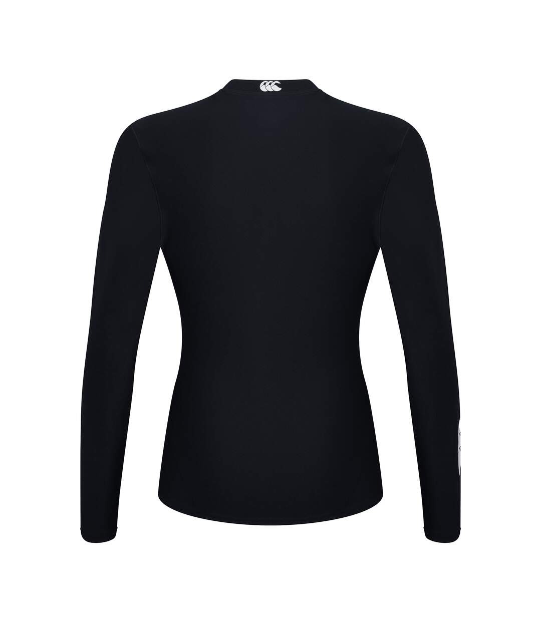 Womens/ladies Thermoreg Long-sleeved Base Layer Top Black Canterbury-3