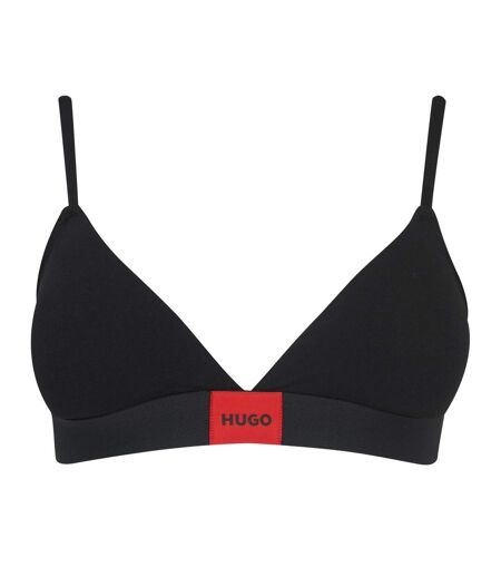 Soutien-gorge Motif/style Triangle Femme Noir Hugo