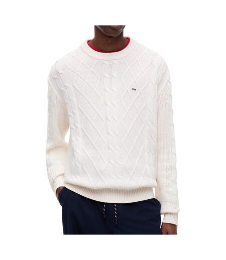 Pull blanc homme tommy hilfiger cable knit