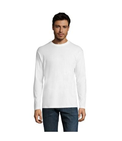 T-shirt Monarch Homme Blanc SOLS