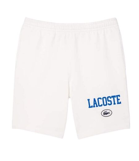 Mens Printed Regular Shorts White Lacoste