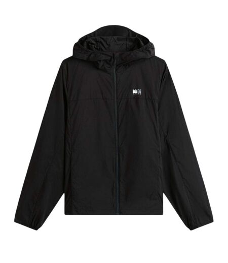 Womens/ladies Logo Full Zip Hoodie Black Tommy Jeans