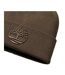 Bonnet Motif/style Logo Adulte Marron Chocolat Timberland-3