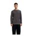 Pull Manches Longues Motif/style Texturé Homme Anthracite Jack And Jones-4