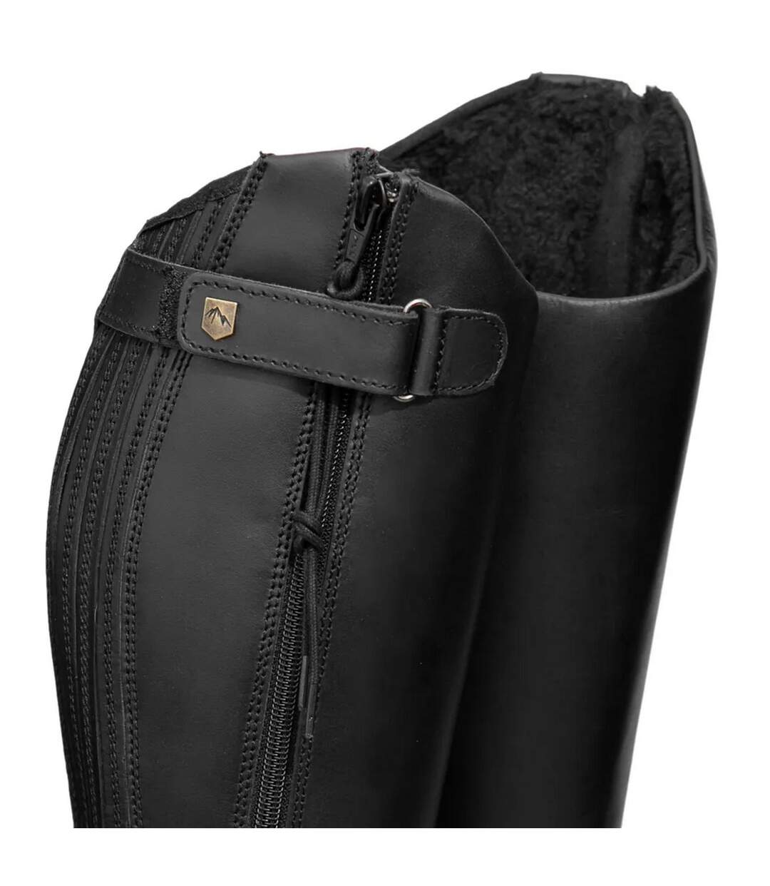 Bottes d'équitation londonderry winter country adulte noir HyLAND-4