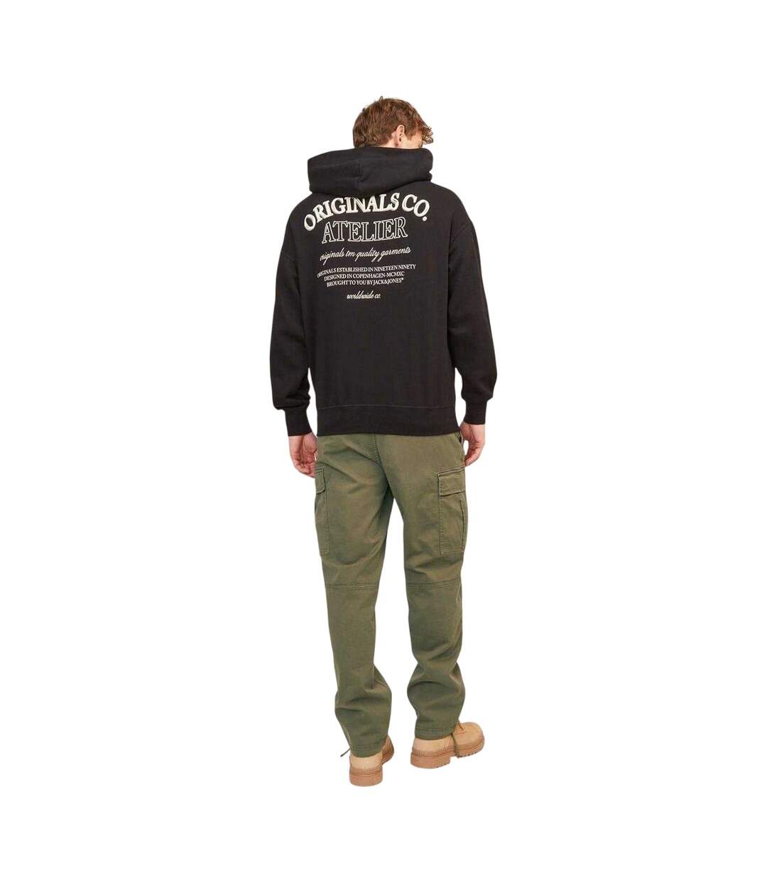 Pantalon À Poches Homme Vieux Vert Kaki Jack And Jones-3