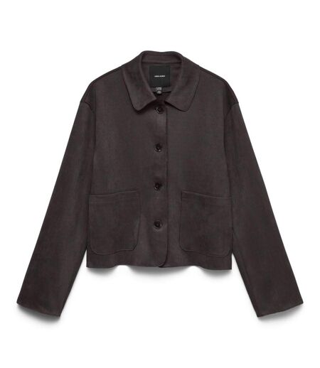 Veste marron foncé femme vero moda felia
