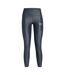 Womens/ladies Embossed Leggings Grey Under Armour-2
