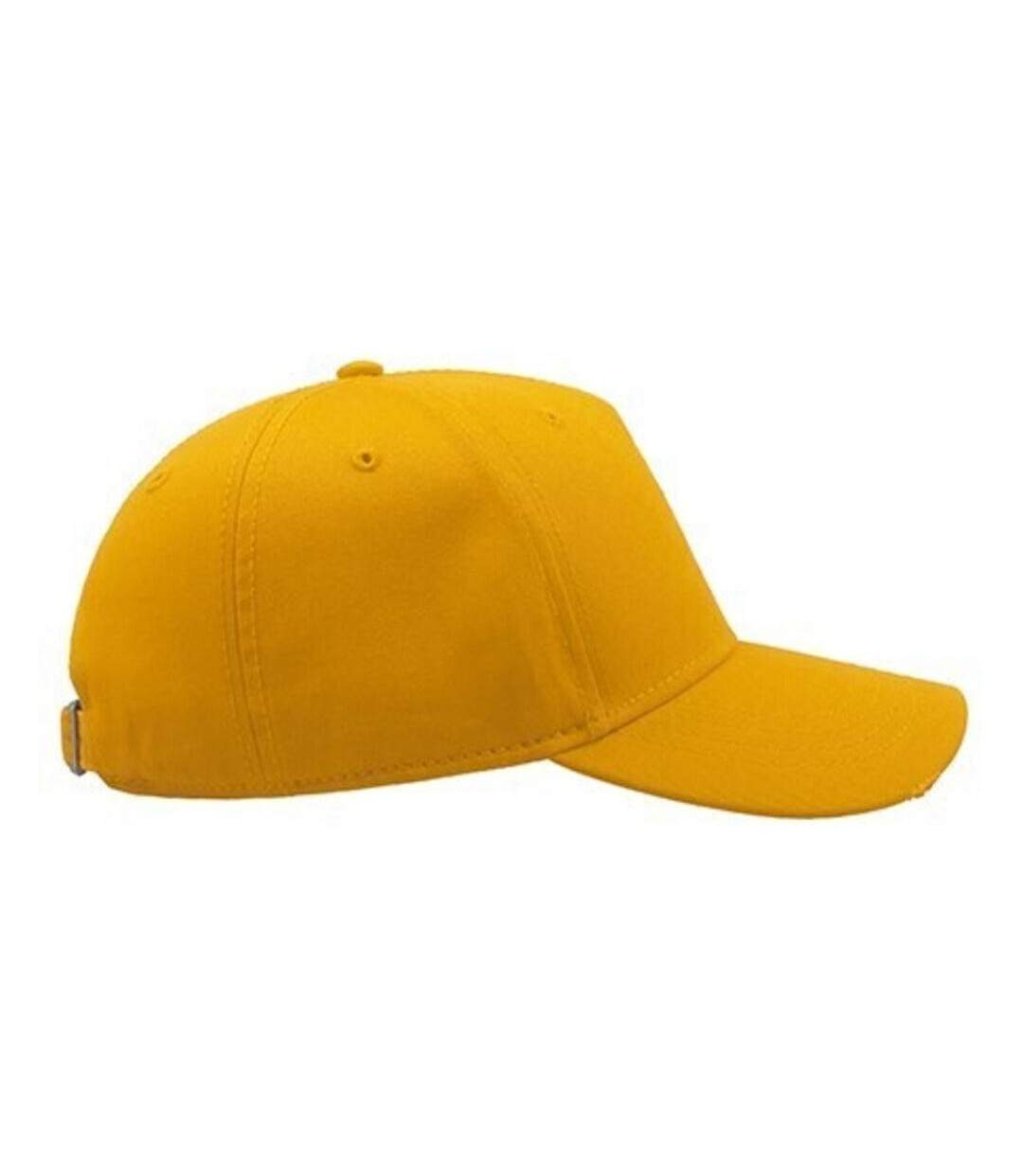 Casquette Effet Usé Mixte Jaune Atlantis-3