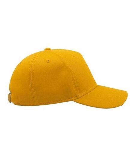 Casquette Effet Usé Mixte Jaune Atlantis
