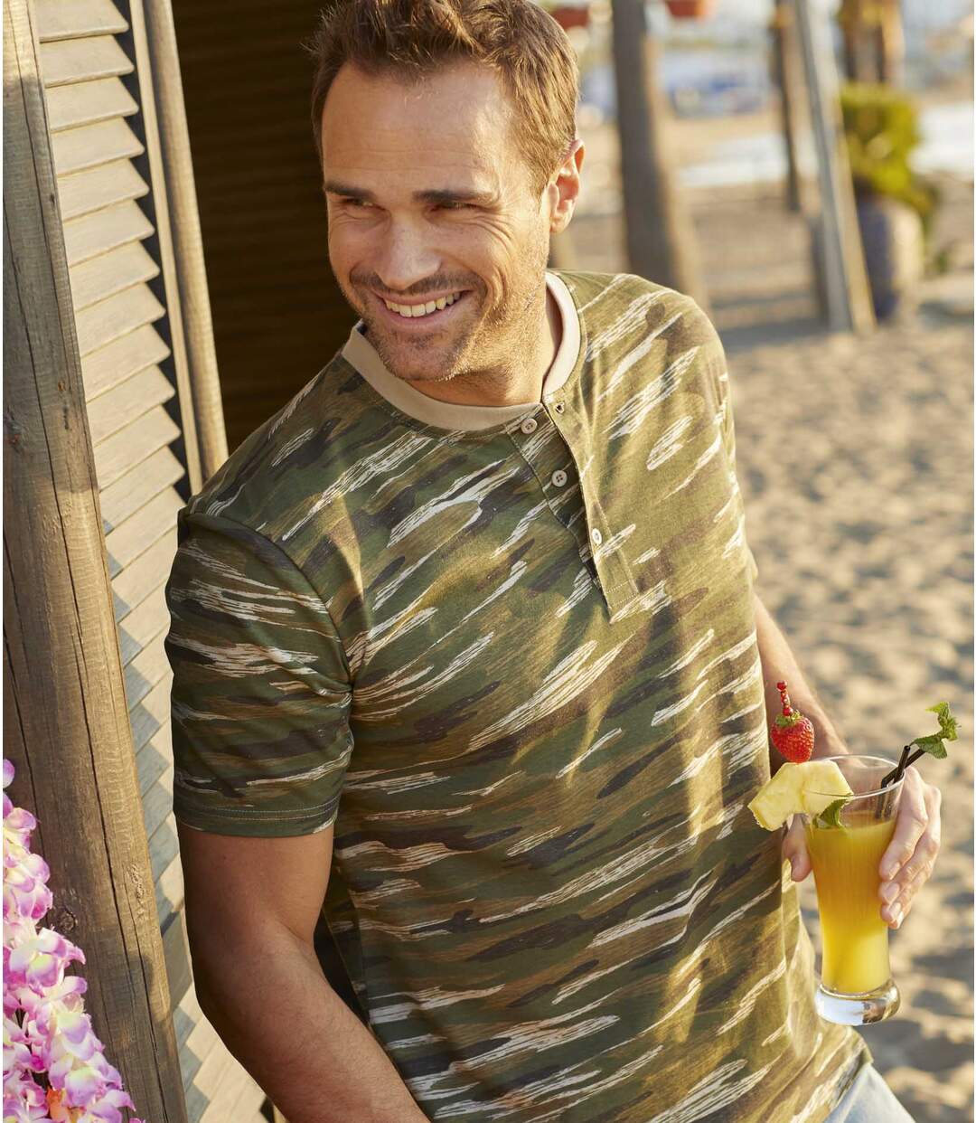 Maskáčové tričko Atlas For Men