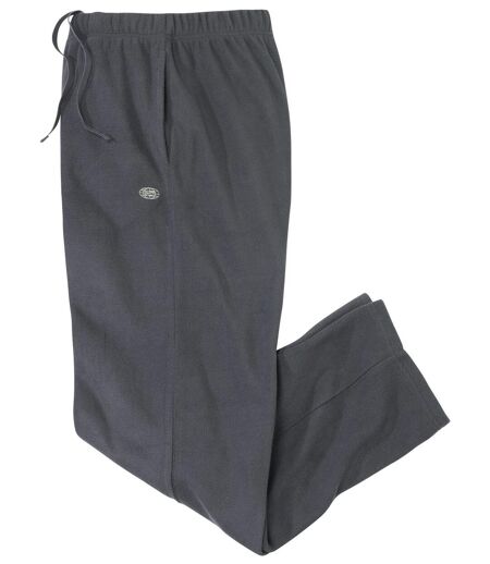 Men's Grey Microfleece Lounge Trousers