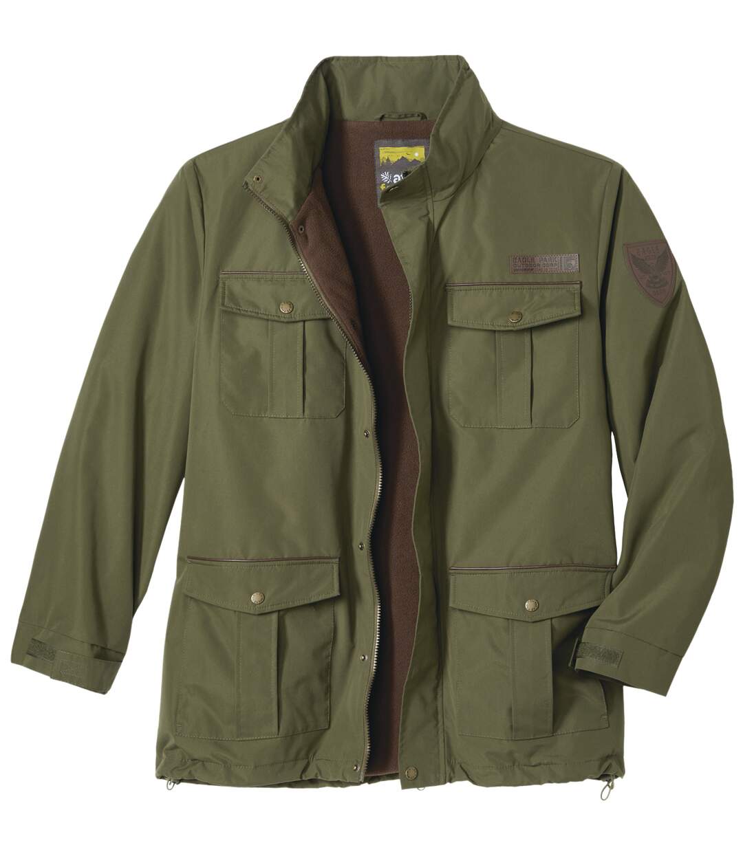 Parka mit vielen Taschen und Fleecefutter-1