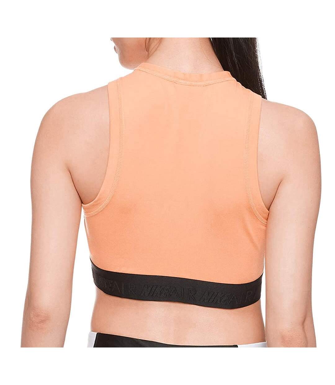 Brassière Orange Femme Nike Air Top Crop - M-2