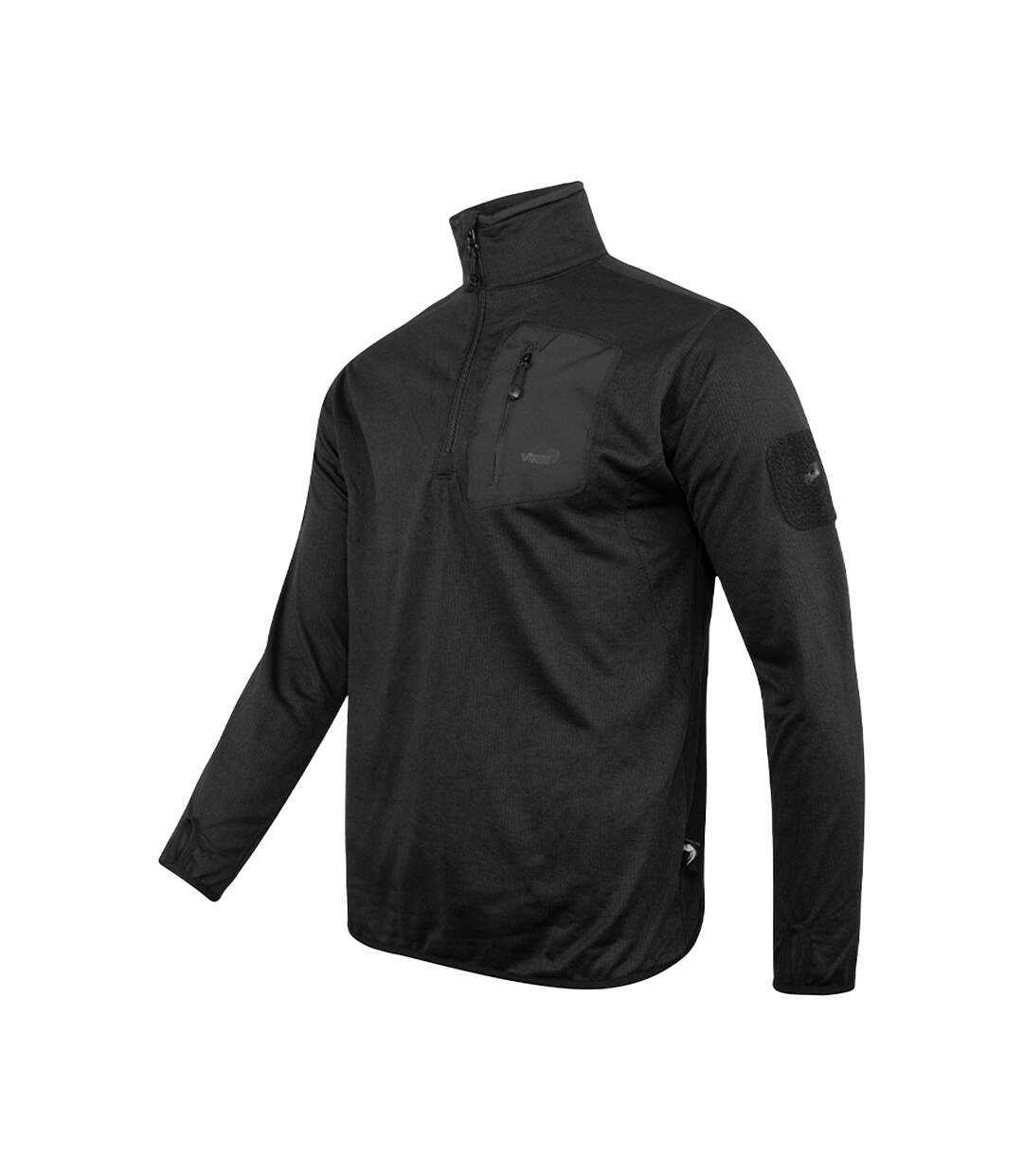 Haut Polaire Technical Homme Noir Viper-3