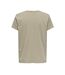 T-shirt Beige Femme Only Lucy Life - L