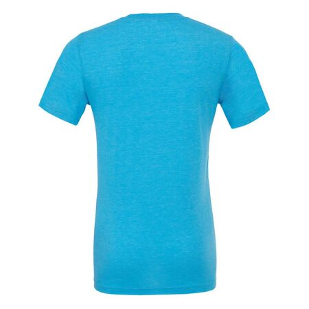 Canvas t-shirt à manches courtes homme aqua Bella + Canvas