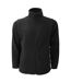 Russell Mens Full Zip Outdoor Fleece Jacket (Black)