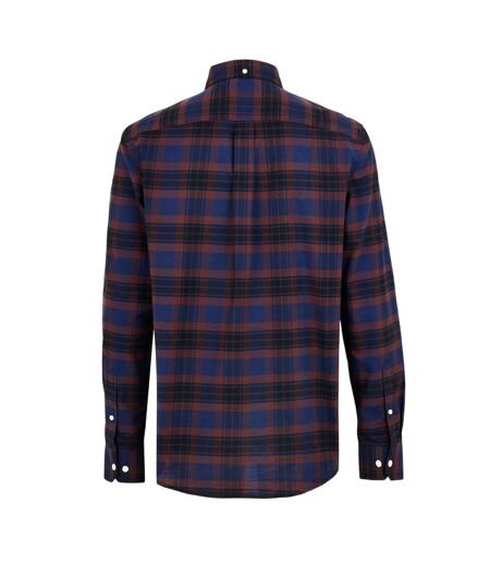 Chemise Kennett Homme Bordeaux Farah